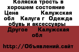 Коляска-трость в хорошем состояние › Цена ­ 1 200 - Калужская обл., Калуга г. Одежда, обувь и аксессуары » Другое   . Калужская обл.